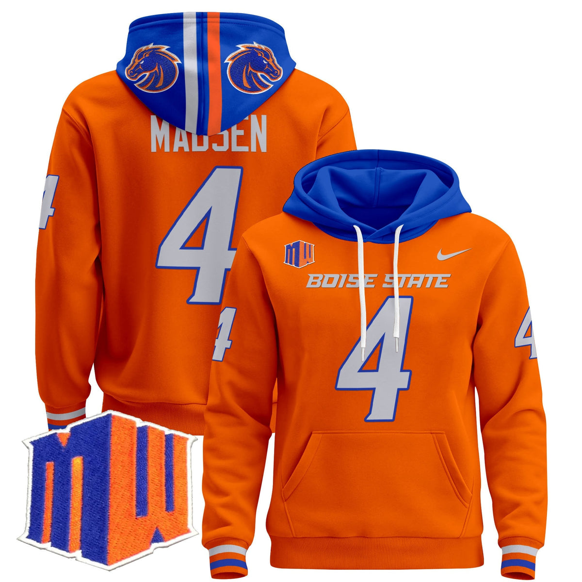 Boise State Broncos 2024 Pullover Hoodie